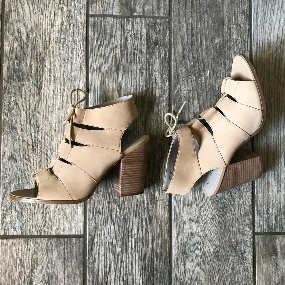 Hinge Nordstrom | lace up heels